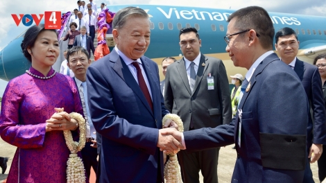 TỔNG BÍ THƯ, CHỦ TỊCH NƯỚC TÔ LÂM TƠỢP LƯM LÊY THÁI LAN