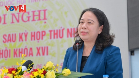 PHÓ CHỦ TỊCH NƯỚC VÕ THỊ ÁNH XUÂN TR’LUM LÂNG ĐHANUÔR AN GIANG