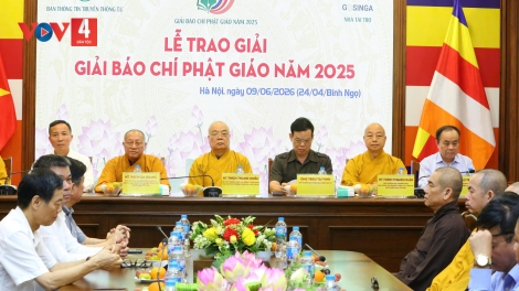35 tác phẩm đoạt Giải Báo chí Phật giáo năm 2025