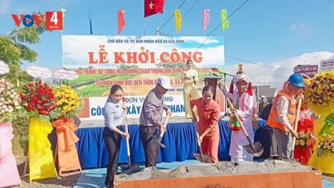 Lâm Đồng khởi công tuyến đường nội đồng gần 20 tỷ đồng phục vụ vùng đồng bào Chăm