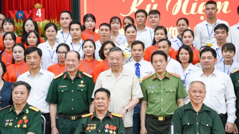 TỔNG BÍ THƯ, CHỦ TỊCH NƯỚC TƯỚC LUM LÊY TRUNG TÂM ĐIỀU DƯƠNG THƯƠNG BINH THUẬN THÀNH