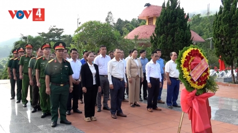 SÔNG KÔN: BĂT HƯƠNG ĐHỊ PING XAL LIỆT SĨ ĐÔNG GIANG BÊL T’NGAY 27/7