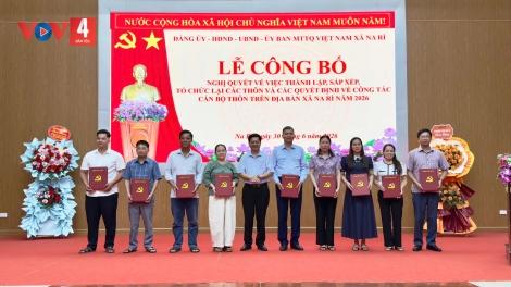Thái Nguyên: Các thôn, tổ dân phố mới bắt đầu vận hành sau sáp nhập