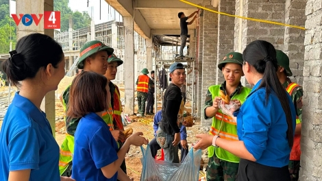 Cả vùng biên chung tay dựng trường ở Cao Bằng