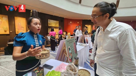 Phụ nữ Thái xã Mường Chanh đưa cà phê vươn xa
