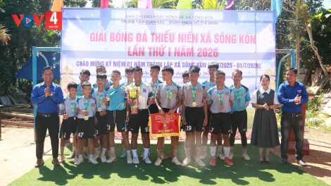 BẾ MẠC GIẢI BÓNG ĐÁ P’NIÊN CHR’VAL SÔNG KÔN G’LUH I C’MOO 2026