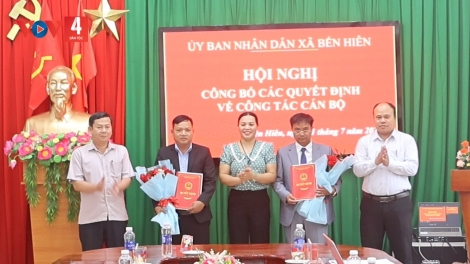 BÊN HIÊN PA CĂH QUYẾT ĐỊNH BỔ NHIỆM GIÁM ĐỐC, PHÓ GIÁM ĐỐC TRẠM Y TẾ CHR’VAL