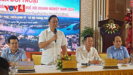 CHỦ TỊCH THÀNH PHỐ HUẾ PRÁ XAY ĐOỌNG TRƯAH BHLÊH ZR’NĂH K’ĐHẠP HA DOANH NGHIỆP
