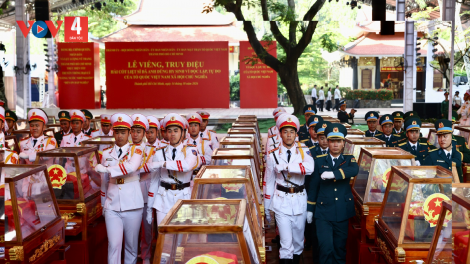 Trực tiếp: LỄ VIẾNG, LỄ TRUY ĐIỆU VÀ AN TÁNG HÀI CỐT LIỆT SĨ QUY TẬP TẠI CÔNG VIÊN LÊ THỊ RIÊNG