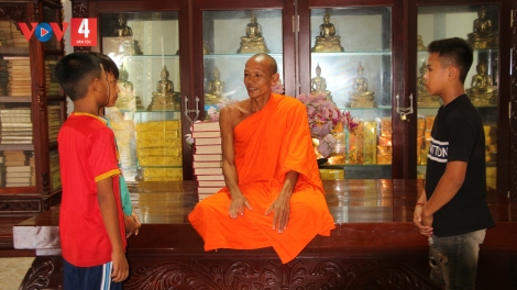 Chùa Peam Buôn Thmây – nơi yêu thương của trẻ em nghèo