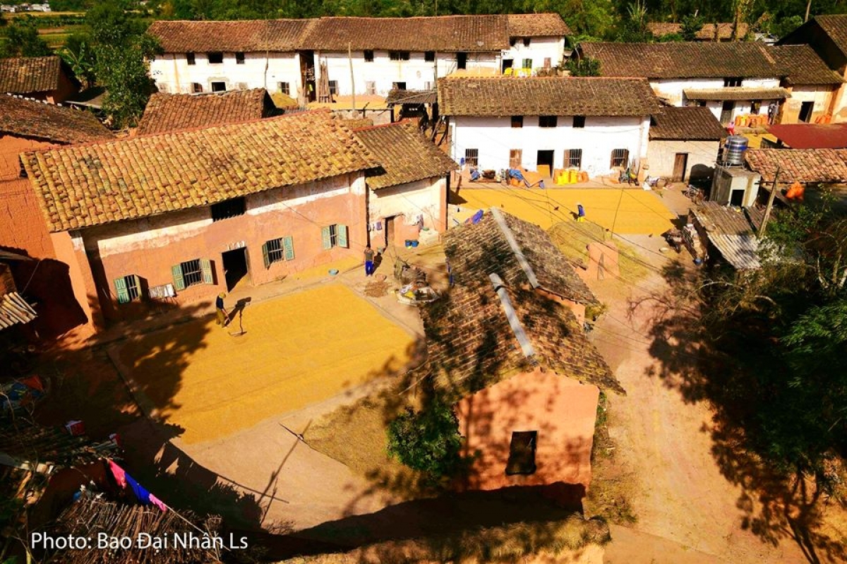 Những nếp nhà trình tường của người Nùng ở Lạng Sơn. Ảnh: Dương Công Bao/thegioidisan.vn