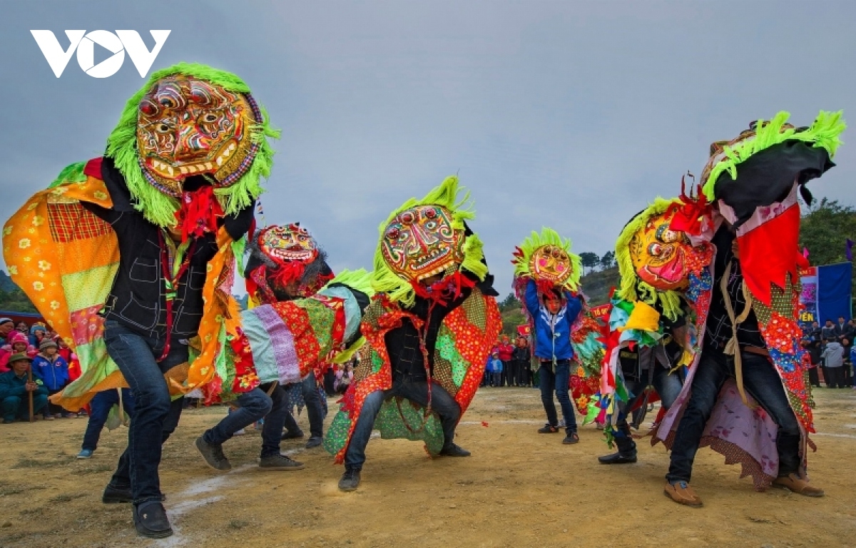 Múa Sư tử Mèo ở Lạng Sơn 