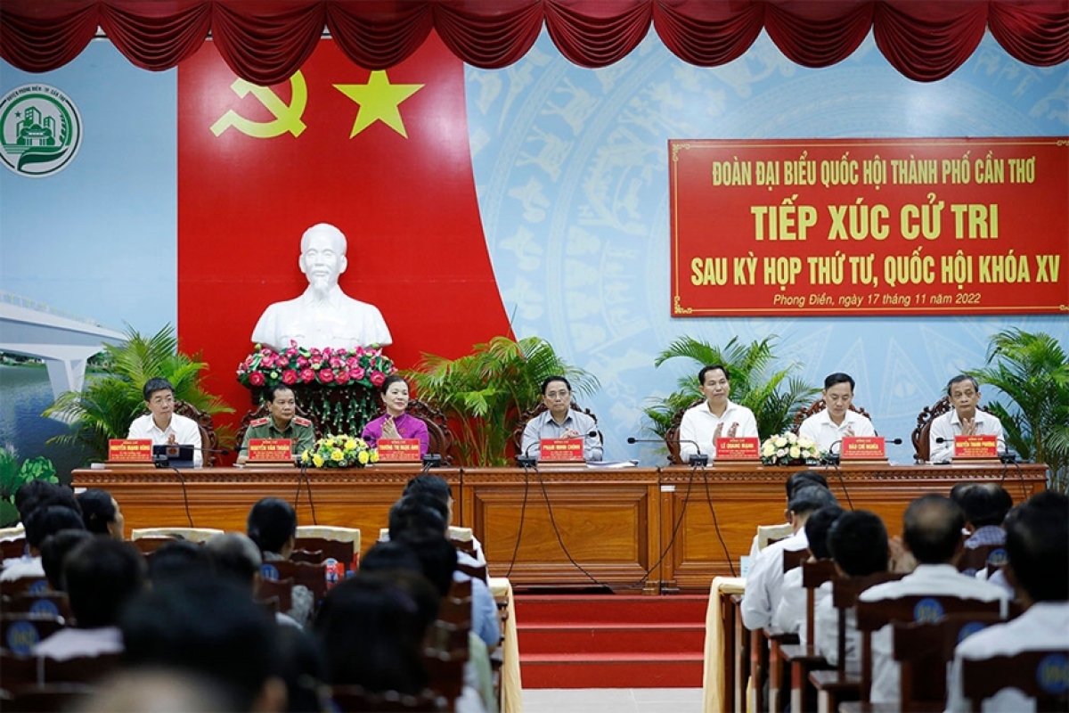  Thủ tướng Phạm Minh Chính brei panuac calei cu tri