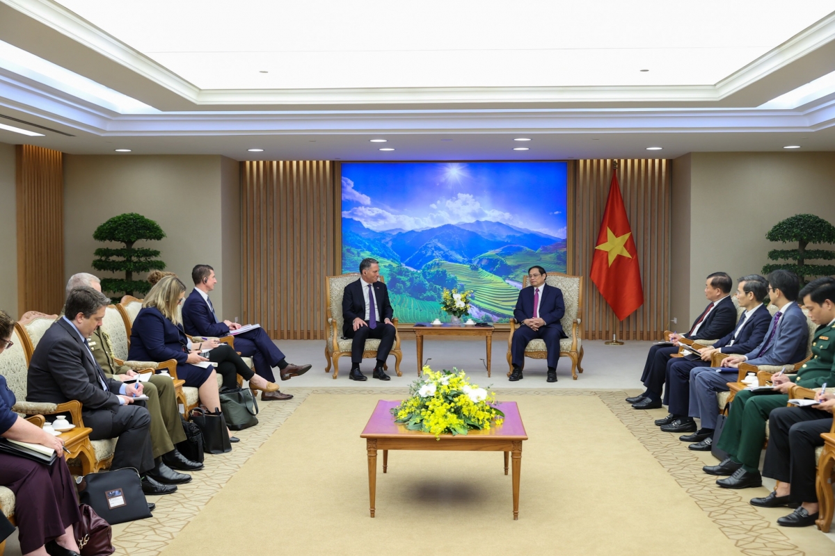 Thủ tướng ồng Phạm Minh Chính wă Phó Thủ tướng, Ƀộ trưởng Quốk phòng lơgar Australia