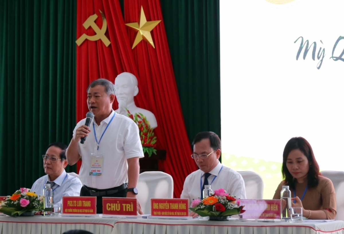 Hơn 20 tham luận, bài nghiên cứu được trình bày tại Hội thảo “Mỳ Quảng - Nét văn hoá ẩm thực đặc sắc xứ Quảng”.