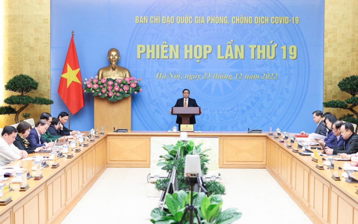 
Pôa Phạm Minh Chính, Ngế pro xiâm hnê ngăn tơnei têa pơkuâ hneăng hôp