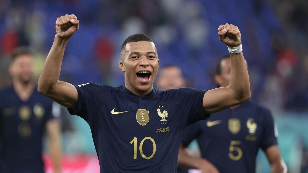 Tiền đạo Mbappe