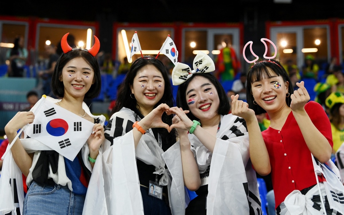 Trận đấu Brazil- Hàn Quốc