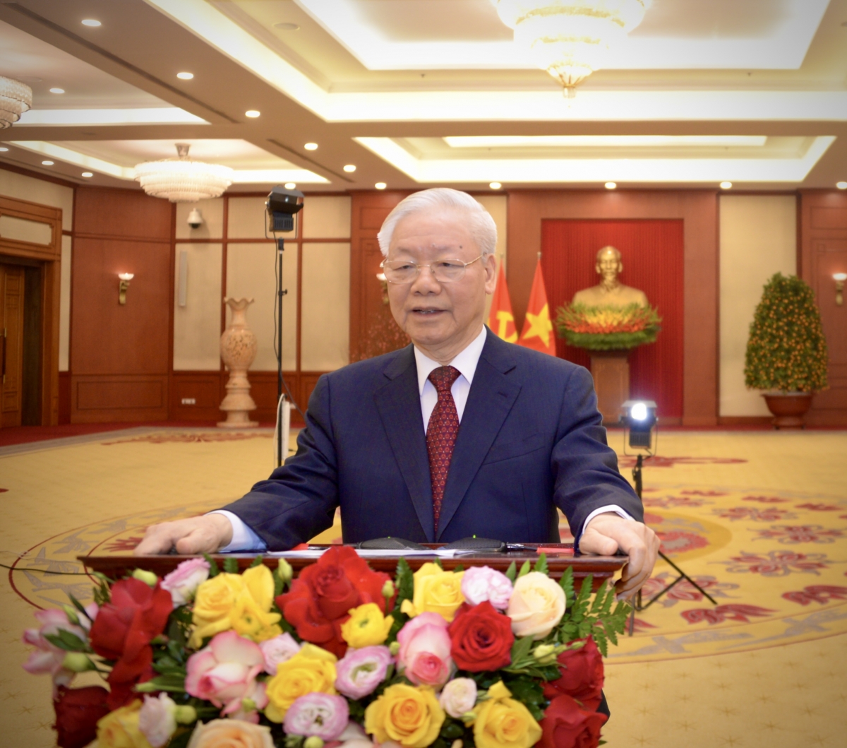 Khua git gai ping gah Việt Nam ơi Nguyễn Phú Trọng pơpŭ thun phrâo Quý Mão-2023