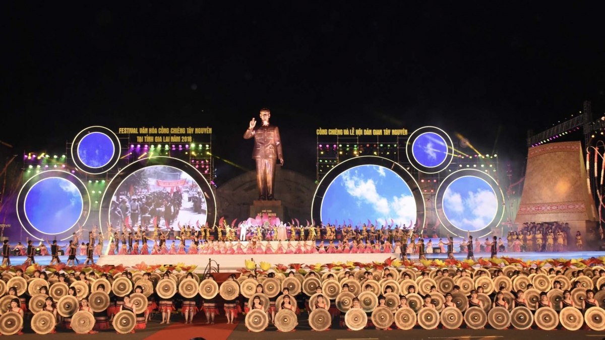 Festival niam chài cing mồng Tây Nguyên tàm Gia Lai