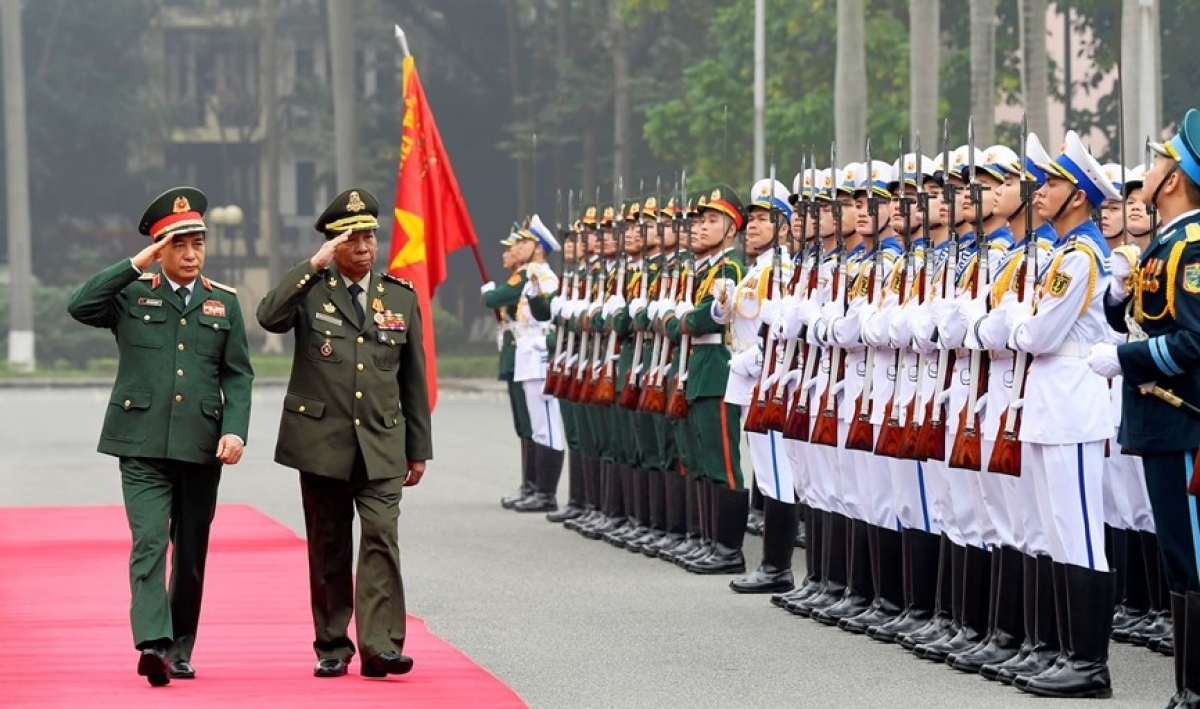 Đại tướng Phan Văn Giang, Kruanh n’gâng kan neh dak hŏ ƀư tơm nar vơt Đại tướng Tea Banh, Groi Thủ tướng, Kruanh n’gâng kan neh dak Campuchia tât khâl ngăn Việt Nam.