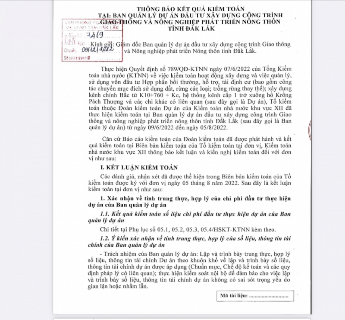 
Jơnau đơs pơndŭt Kiểm toán dà lơgar dê bè rơndăp broă lơh Bơtơ̆t tơnau dơng dà Krông Pach Thượng