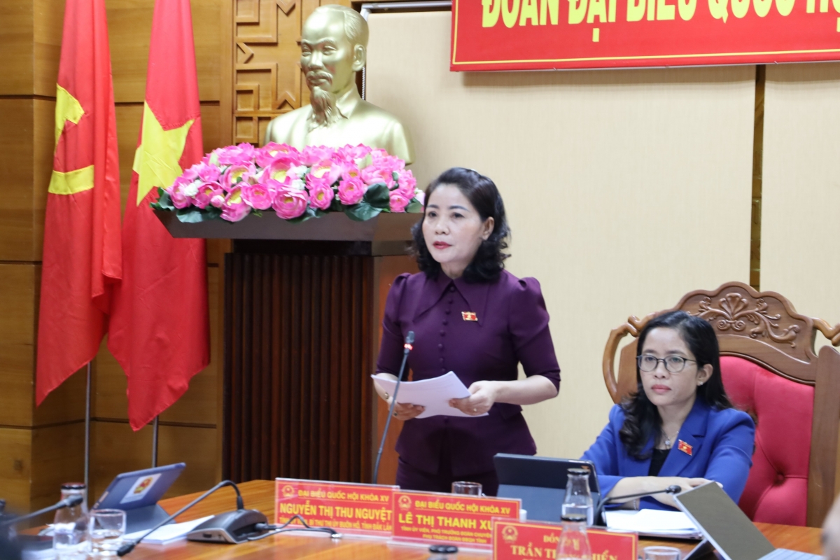 Kwang bàng Quôk hội mò Nguyễn Thị Thu Nguyệt gam lùp tàm anih pờ tơlik tơn tàm Dăk Lăk