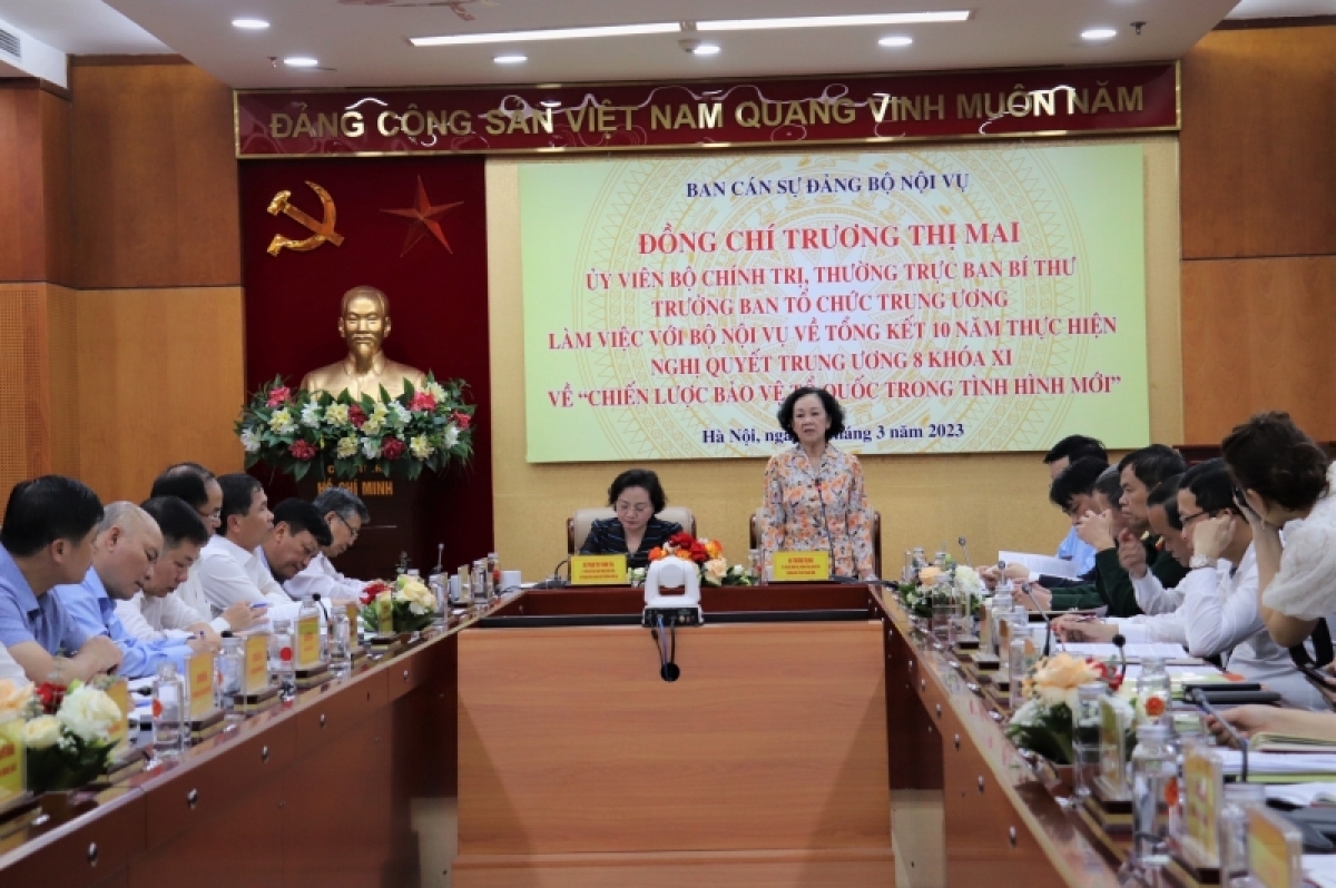 
Khua gum bruă git gai Ping gah yă Trương Thị Mai ngă bruă hăng Ding jum bruă čar