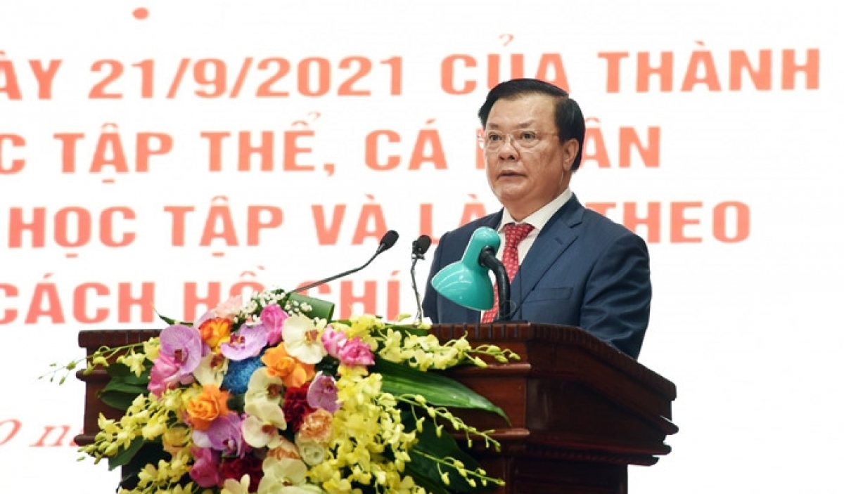 Ƀí thư Thàñ ủy Hà Nội ồng Đinh Tiến Dũng