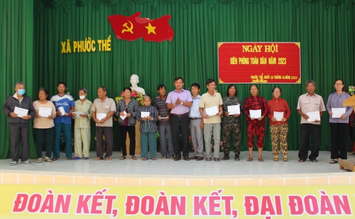  Ngai chờ gùt làng bol sền gàr tiah nhàr lơgar nam 2023 tàm xã Phước Thể, kơnhoàl Tuy Phong, càr Bình Thuận