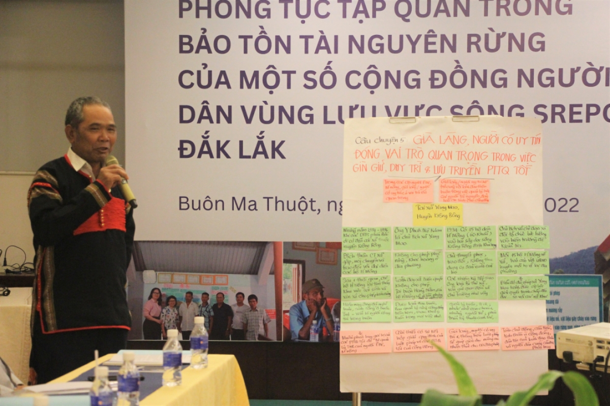 Cau geh bơngă pin dờn yal ală jơnau bè sền gàr brê tàm ƀòn làng bol ơm kis (Ƀău Dăk Lăk)