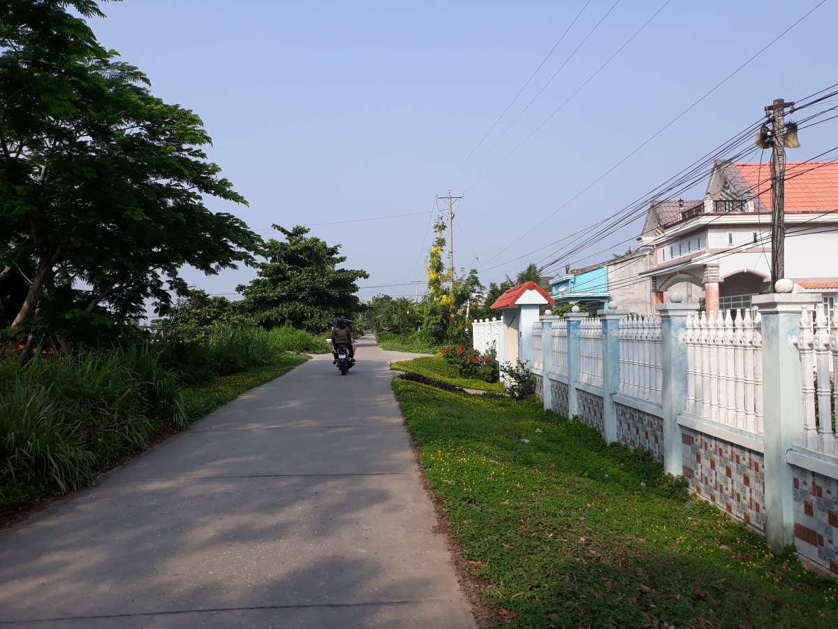 Troăng kân thôn pơlê krúa lĕm a kơpong kuăn pơlê hdroâng kuăn ngo Khmer cheăm Phú Mỹ, tơring Mỹ Tú