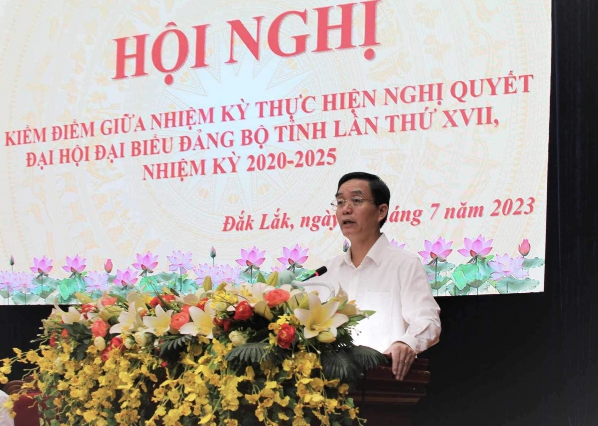 

Pôa Nguyễn Đình Trung, Kăn pơkuâ hnê ngăn cheăng Đảng kong pơlê Dak Lak xông tơpui a hneăng hôp