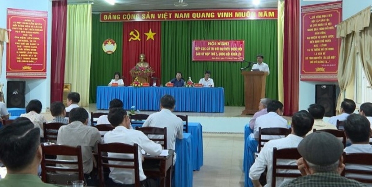 Mâp măt cử tri n'gor Dak Nông