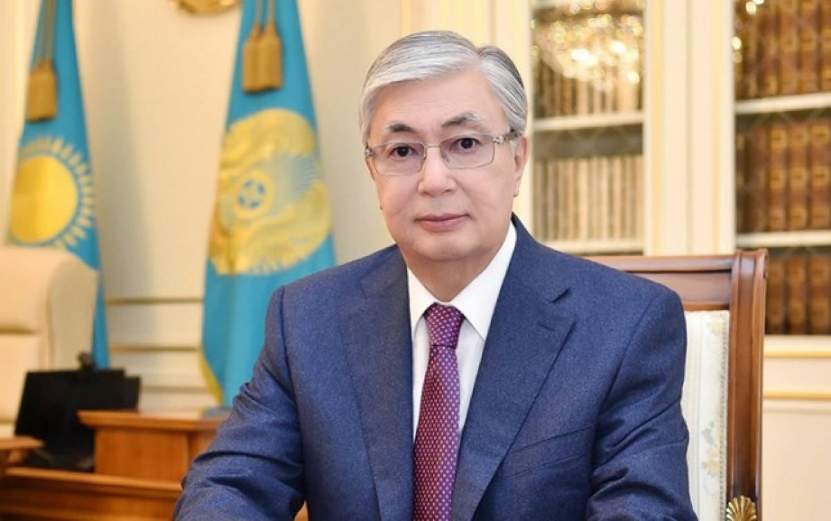 Kwang atbồ lơgar Kazakhstan Kassym Jomart Tokayev