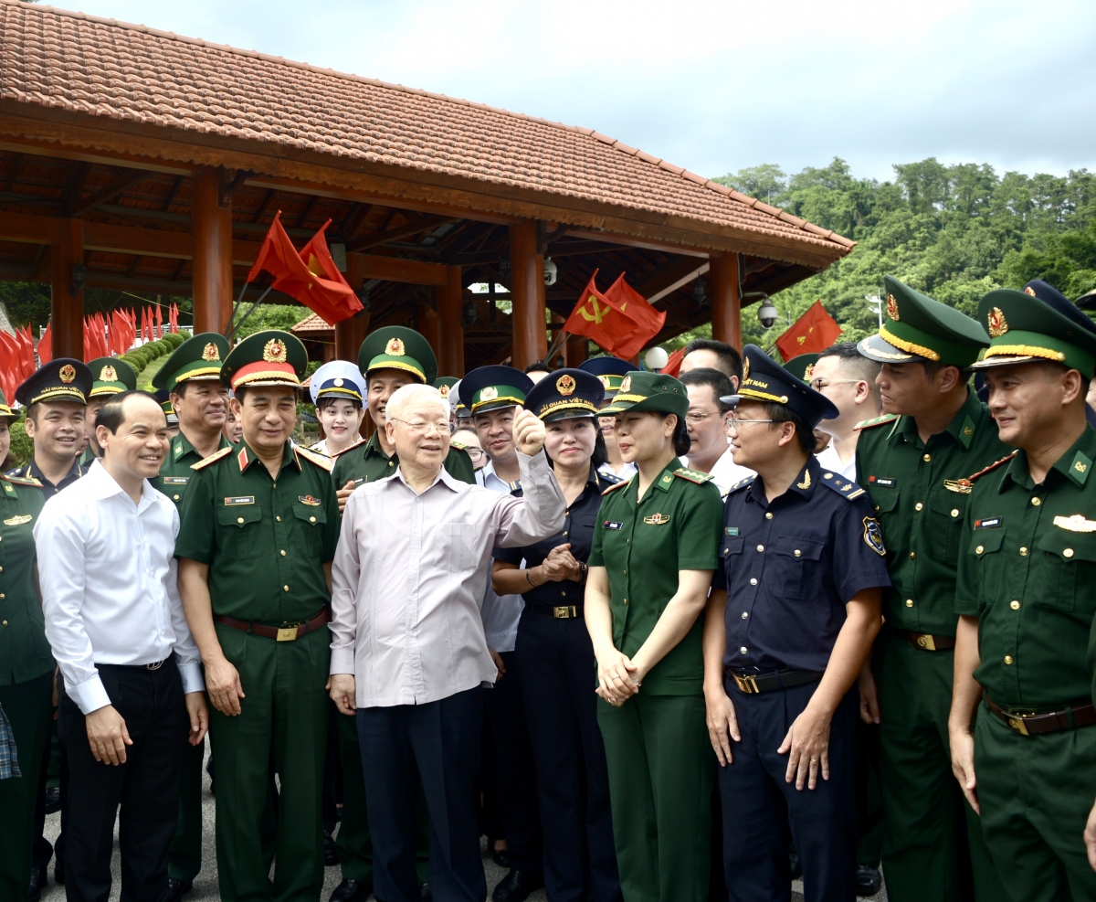  Tổng Ƀí thư ồng Nguyễn Phú Trọng còp mờ lơh broă tàm Mpồng nhàr lơgar Dunia Lơh bơyô bal