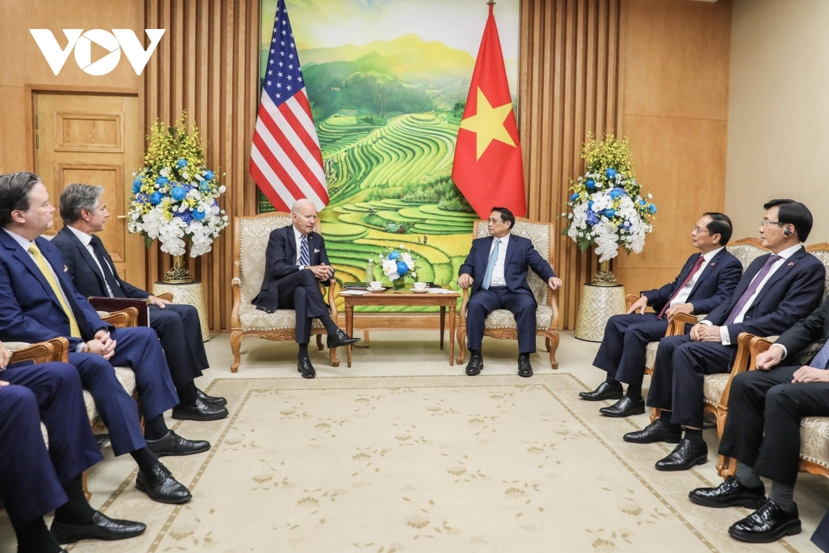 Pôa Phạm Minh Chính, Ngế pro xiâm hnê ngăn Chin phuh tơpui tơno ƀă pôa Joe Biden, Kăn xiâm pơkuâ kong têa Mih