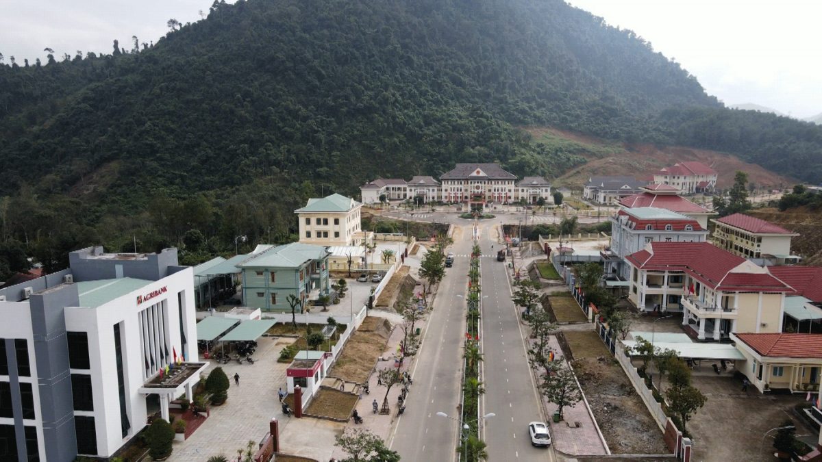 Trung tâm hành chính huyện Nam Giang, tỉnh Quảng Nam