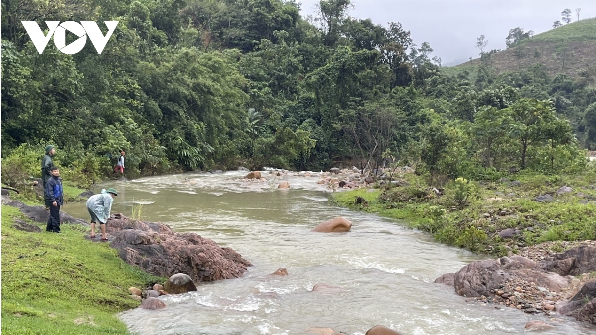 Khu vực suối mà 2 vợ chồng gặp nạn