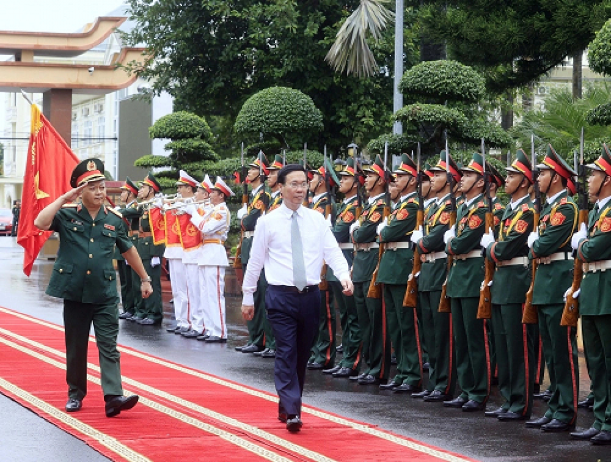 Kruanh dak Võ Văn Thưởng tât khâl pah kan ta Binh đoàn 15