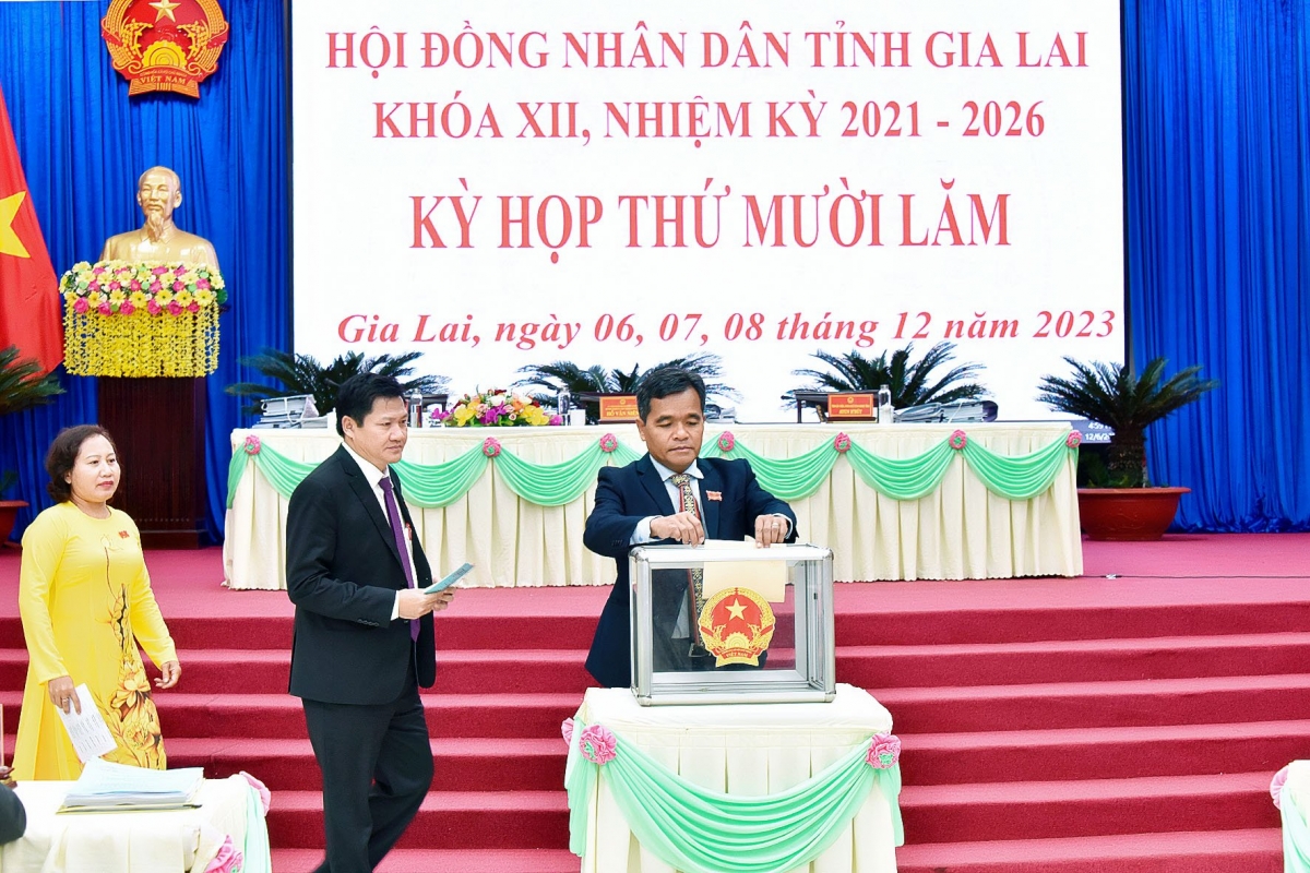 HĐND n’gor Gia Lai nklăch phiếu nsing nơm
 