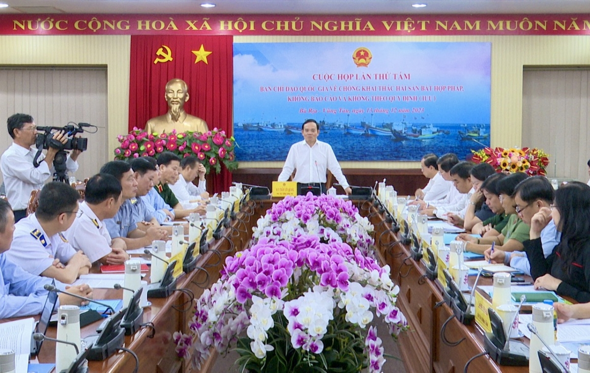 Ngế pro xiâm phŏ hnê ngăn Chin phuh Trần Lưu Quang  pơkuâ hôp IUU a Bà Riạ - Vũng Tàu