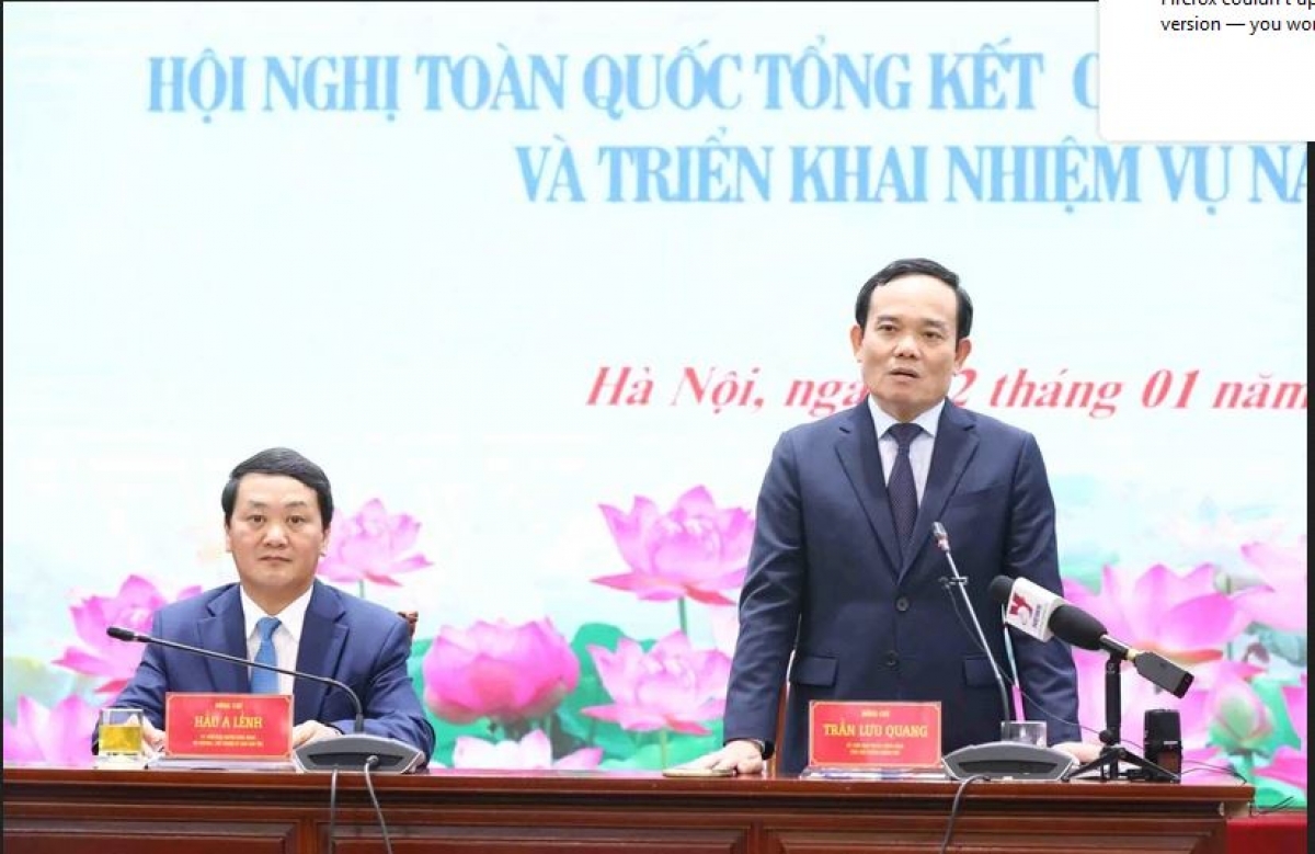 Groi Thủ tướng Chính phủ Trần Lưu Quang ntoh ngơi ntĭm rđău rƀŭn nchră
 