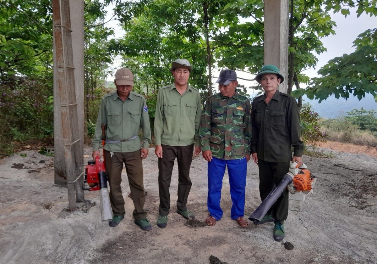 Kiểm tra công tác phòng, chống cháy rừng