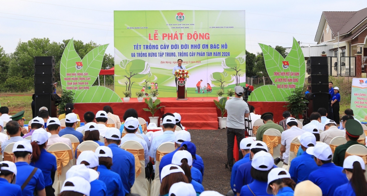 Anih vei lăng kon pơlei dêh char Đắk Nông krao hơvơn rim anih jang, tơring tơrang kŭm hăm đĭ đăng kon pơlei vang pơtăm ‘long, pơjing bri