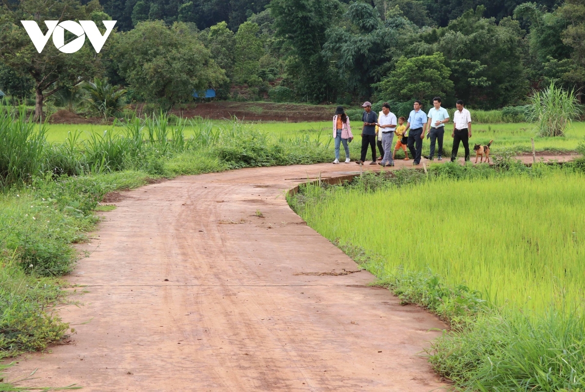 Jalan xã Ia Pếch, huyện Ia Grai