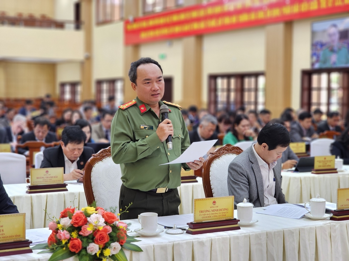 
Đại tá Trương Minh Đương, Yŏng Công an dêh char Lâm Đồng tơl nơ̆r apinh găh tơdrong asong tŏk iŏk jên hăm jên kon tôch lơ tơ̆ Lâm Đồng