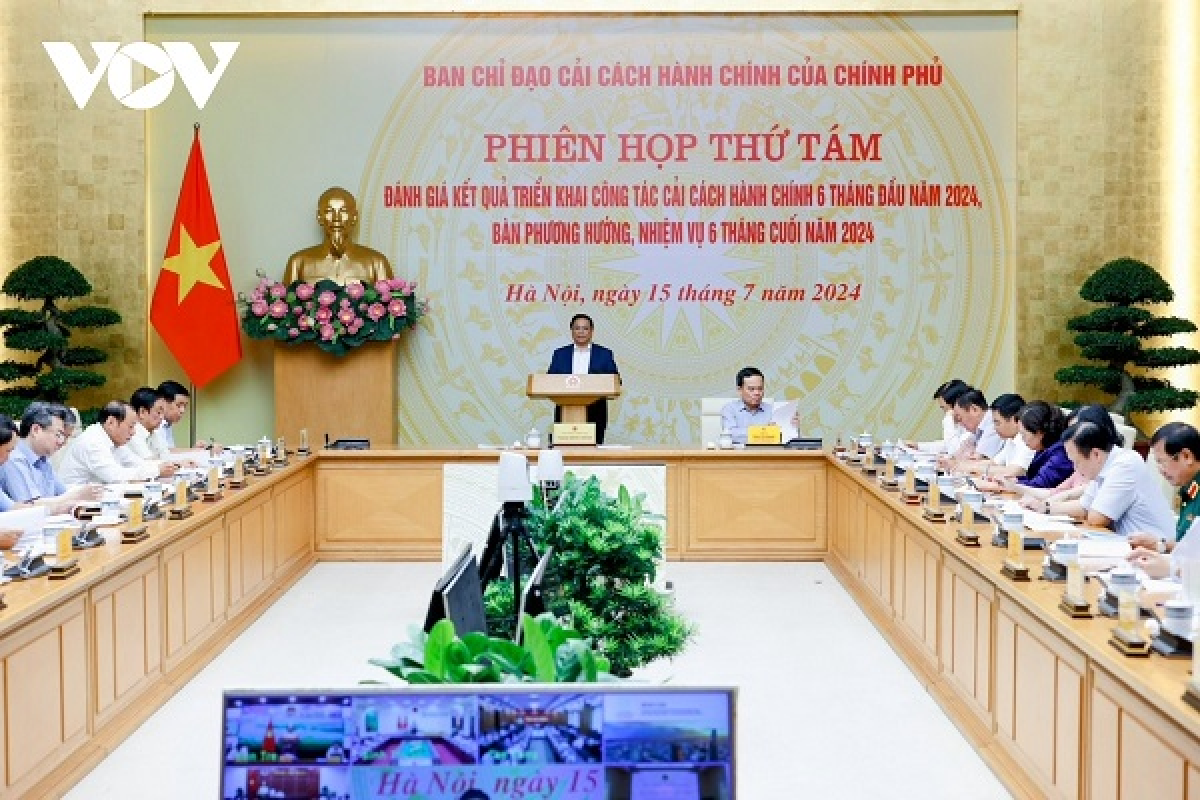 Thủ tướng ƀư  tơm rơh hop tâl 8 Ban rđău đă rgâl dơh glêh siƀŭt bah Chính phủ