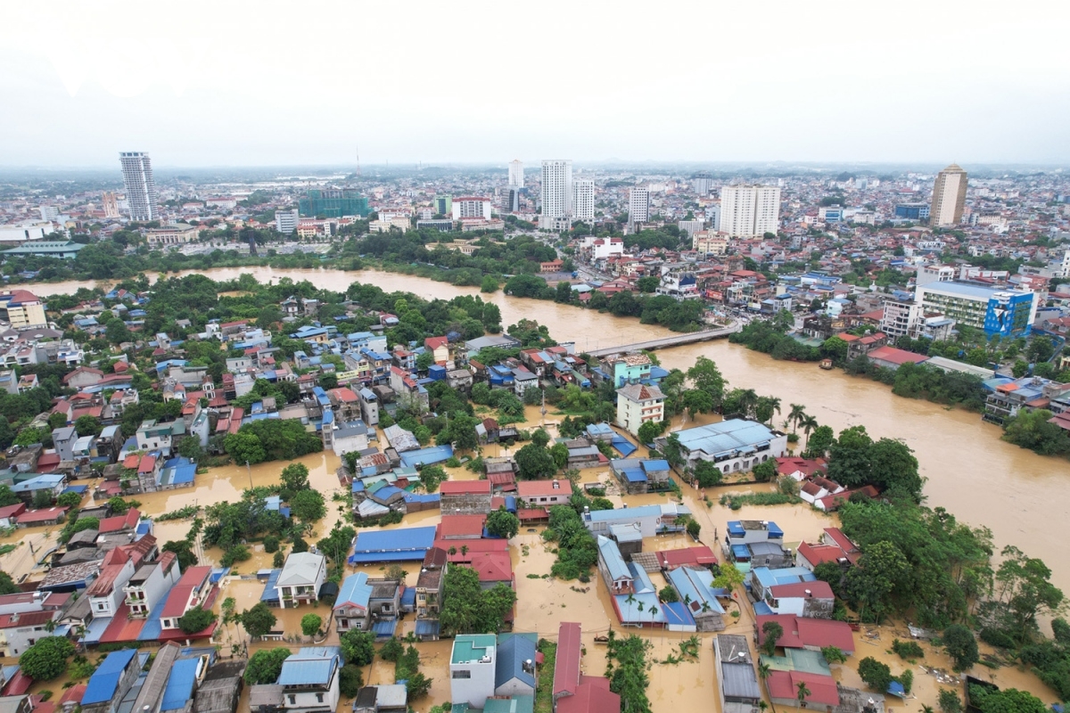 Các xã, phường bị ngập sâu gồm: Quang Vinh, Sơn Cẩm, Tân Long, Phúc Hà, Quan Triều, Chùa Hang, Cam Giá, Linh Sơn, Huống Thượng, Túc Duyên, Gia Sàng, Hương Sơn, Hoàng Văn Thụ… 