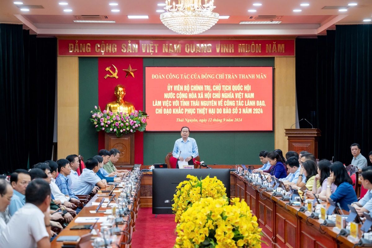 Pôa Trần Thanh Mẫn, Kăn xiâm hnê ngăn Kuô̆k hô̆i pêi cheăng ƀă kăn pơkuâ kong pơlê Thái Nguyên